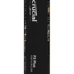 crucial P3 Plus NVMe PCIe 4.0 M.2 Internal SSD, Up to 5000MB MB/s Sequential Read & Up to 4200MB/s Sequential Write Speeds, Micron 3D NAND, 1.5H Hour MTBF, SMART & TRIM Support | CT2000P3PSSD8 2 TB