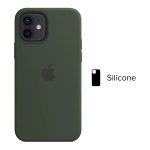 iPhone 12 | 12 Pro Silicone Case with MagSafe cypress green