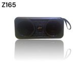 Zero A solar-powered rechargeable radio that supports a flash drive and a memory card and runs on solar energy with a black Z165 flashlight - Black