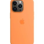 iPhone 13 Pro Max Silicone Case with MagSafe Mari gold