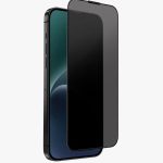 JOYROOM JR-MLG0283 iPhone 16 Pro Max Privacy Screen Protector 6.7" Inch Face ID Supported Easy Installation Anti-Spy & Privacy Protection Anti-Fingerprint & Bubble Free, Case Friendly Tempered Glass Black