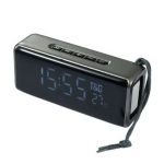 TG174 Bluetooth Speaker Wireless Column Loudspeaker Sound System Desktop Alarm Clock Function Subwoofer Boombox Caixa De Som - Silver