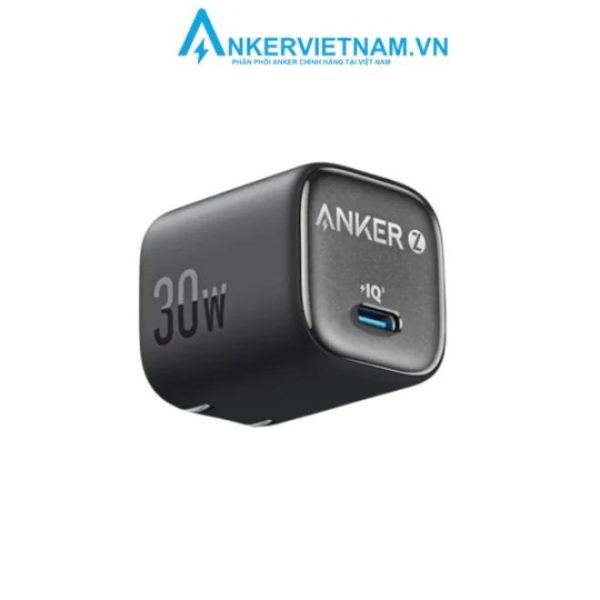 Anker A2698 / A2698611 Zolo 30w -Nano III Fast Charger for iPhone 15-16 Series, PPS, PIQ 3.0, Foldable, 30W Black