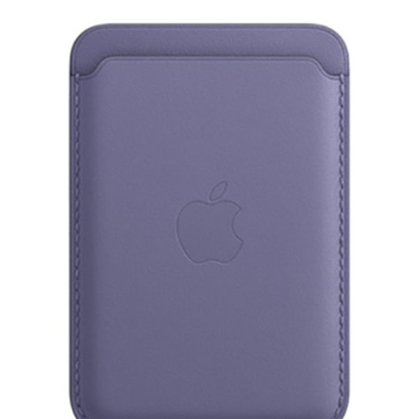 Apple iPhone Leather Wallet with MagSafe Wisteria