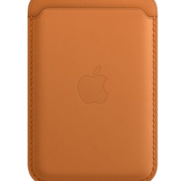 Apple iPhone Leather Wallet with MagSafe Brown