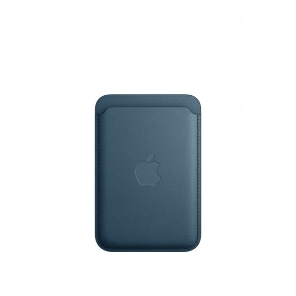 Apple iPhone Leather Wallet with MagSafe Pacific Blue