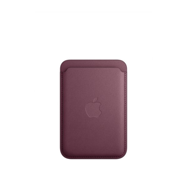 Apple iPhone Leather Wallet with MagSafe Mulberry