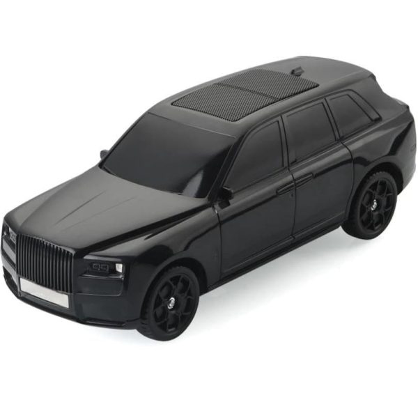 Kisonli B9 Portable Bluetooth Speaker Car-Style Dynamic Thunder Sound Auto Series 5W Bluetooth Speaker - Black