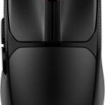 HyperX A1KY6AA Pulsefire Fuse Ultra Lightweight Wireless Gaming Mouse 75g Running Time 85H Ambidextrous 12000DPI 6 Buttons Black