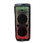 Zero Subwoofer Built-in battery equipped with Bluetooth technology - memory card port - USB port and - mic port - with microphone - with RGB light model- ZR-1020S - Black