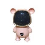 BDT AN152 Mini Wireless Bluetooth Speaker| 5-7Hrs Playtime| Vivid RGB Lights| RGB Sound Effect| Multi-Play Modes BTV5.3/TF Card/Pen Drive & Type-C Charging Port (Pink) 