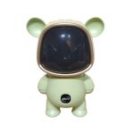 BDT AN152 Mini Wireless Bluetooth Speaker| 5-7Hrs Playtime| Vivid RGB Lights| RGB Sound Effect| Multi-Play Modes BTV5.3/TF Card/Pen Drive & Type-C Charging Port (Green)