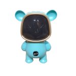 BDT AN152 Mini Wireless Bluetooth Speaker| 5-7Hrs Playtime| Vivid RGB Lights| RGB Sound Effect| Multi-Play Modes BTV5.3/TF Card/Pen Drive & Type-C Charging Port (Blue) 