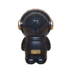 BDT AN153 Heavy Bass Speaker Astronaut RGB 7W Speaker – Type-C Charging, 6-Hour Battery Backup, Multicolor LED Lights for Ultimate Audio Experience Bluthooth Speaker (Astronaut Speaker) - Black