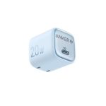 Anker A2698 / A2698631 Zolo 30w -Nano III Fast Charger for iPhone 15-16 Series, PPS, PIQ 3.0, Foldable, 30W Blue