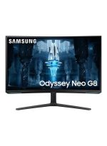 SAMSUNG 32- inch Odyssey Neo G8 4K UHD 240Hz 1ms G-Sync 1000R Curved Gaming Monitor, Quantum HDR2000, AMD FreeSync Premium Pro, Matte Display, Ultrawide Game View, DisplayPort, HDMI LS32BG850NMXUE Black