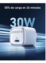 Anker Zolo A2698621C Wall Charger Type-C 30W Fast Charging, Improved Temperature Control, Small Design And Charge 3X Faster, Compatible With iPhone, iPad, Samsung - White - Image 3