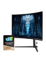 SAMSUNG 32- inch Odyssey Neo G8 4K UHD 240Hz 1ms G-Sync 1000R Curved Gaming Monitor, Quantum HDR2000, AMD FreeSync Premium Pro, Matte Display, Ultrawide Game View, DisplayPort, HDMI LS32BG850NMXUE Black - Image 4