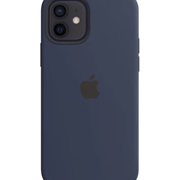 Apple iPhone 12 | 12 Pro Silicone Case with MagSafe Deep Navy