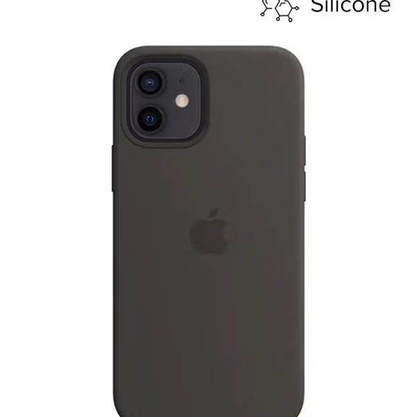  APPLE iPhone 12 | 12 Pro Silicone Case with MagSafe BlacK 