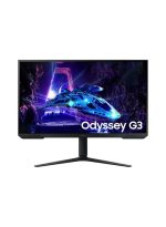SAMSUNG 32 inch Odyssey G3 G30D Gaming Monitor (1920x1080) FHD With 180Hz Refresh Rate, 1ms Response Time, Virtual Aim point, Black Equalizer, Eye Saver Mode, 3 side borderless, x2 HDMI & AMD FreeSync, HAS(Tilt, Swivel, Pivot) | LS32DG302EMXUE Black