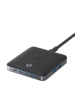 Anker A2155 Nano Charger, 6-Port Charging Station With Ultra-Fast 130W Output, 4 USB C, 2 USB A Ports, Compact and Stylish, For iPhone 16/15/14 Series, iPad, MacBook, Pixel, Galaxy, and More(Non-Battery) - Black