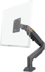 NB NORTH BAYOU Monitor Desk Mount Stand Full Motion Swivel Arm Gas Spring for 17in-30in Computer From 4.4lbs to 14.3lbs Black