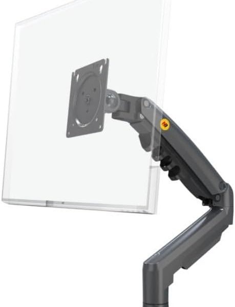 NB NORTH BAYOU Monitor Desk Mount Stand Full Motion Swivel Arm Gas Spring for 17in-30in Computer From 4.4lbs to 14.3lbs Black