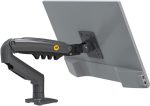 NB NORTH BAYOU Monitor Desk Mount Stand Full Motion Swivel Arm Gas Spring for 17in-30in Computer From 4.4lbs to 14.3lbs Black - Image 2
