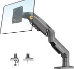 NB NORTH BAYOU Monitor Desk Mount Stand Full Motion Swivel Arm Gas Spring for 17in-30in Computer From 4.4lbs to 14.3lbs Black - Image 3