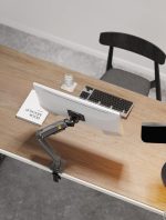 NB NORTH BAYOU Monitor Desk Mount Stand Full Motion Swivel Arm Gas Spring for 17in-30in Computer From 4.4lbs to 14.3lbs Black - Image 6