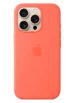 Apple B0DZ758DG8 iPhone 16 Pro Silicone Case with MagSafe Tangerine - Image 6