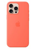 Apple B0DZ74CDCL iPhone 16 Pro Max Silicone Case with MagSafe ​​​​​​​ Tangerine - Image 5