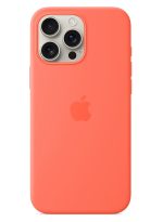 Apple B0DZ74CDCL iPhone 16 Pro Max Silicone Case with MagSafe ​​​​​​​ Tangerine - Image 4