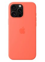 Apple B0DZ74CDCL iPhone 16 Pro Max Silicone Case with MagSafe ​​​​​​​ Tangerine - Image 3