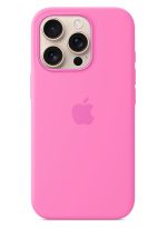 Apple B0DZ75CVPW Apple iPhone 16 Pro Silicone Case with MagSafe ​​​​​​​ Peony - Image 4