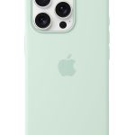 Apple B0DZ76492M iPhone 16 Pro Silicone Case with MagSafe Aquamarine