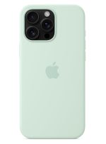 Apple B0DZ78DJ11 iPhone 16 Pro Max Silicone Case with MagSafe ​​​​​​​ Aquamarine - Image 2