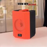 ZR-280S Bluetooth speaker supports memory card, Bluetooth, USB flash, and supports microphone output support FM radio - Black/Red - Image 2