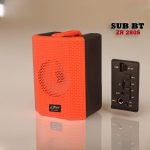 ZR-280S Bluetooth speaker supports memory card, Bluetooth, USB flash, and supports microphone output support FM radio - Black/Red - Image 3