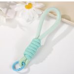 Stylishly designed necklace that attaches to the phone, with a plastic part to secure it to the phone