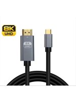Generic 8K 60Hz 4K 120Hz USB C Type C to HDMI Cable 8K Thunderbolt4/3 Phone Laptop to TV Converter TH001