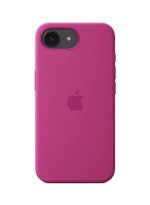 Apple iPhone 16e Silicone Case – Fuchsia MD3W4ZM/A - Image 2