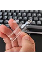 Stylishly designed necklace that attaches to the phone, with a plastic part to secure it to the phone - Image 2