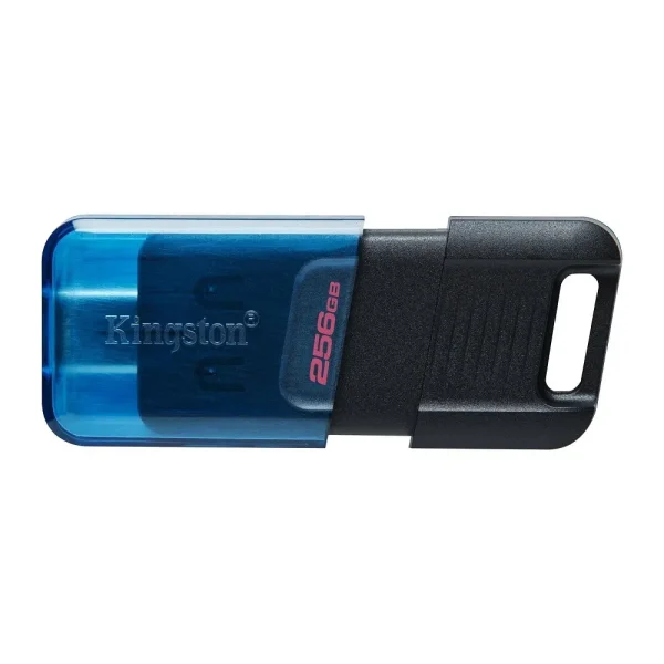 Kingston DataTraveler 80 M 256GB USB-C Flash Drive | USB 3.2 Gen 1 | Up to 200MB/s | DT80M/256GB