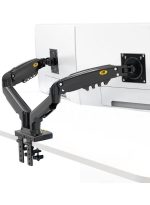 NB NORTH BAYOU Nb F160 17-27" Dual Arm 2-9kg Monitor Stand with Shock Absorber New Version - Image 6