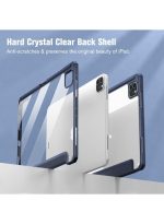 Case for iPad Pro 11 Case 2022/ 2021 /air4/air5 10.9 "/ ipad air6/air7 11" with Pencil Holder Premium Protective Case Cover with Soft TPU Back and Auto Sleep/Wake Feature for iPad Pro 11 comaptiple with (A2228 / A2231 / A2068 / A2230) , Navy blue - Image 2