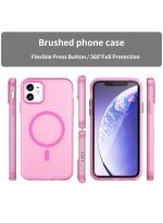 Drop-resistant, reinforced plastic back cover compatible with iPhone 11 - Pink - Image 2