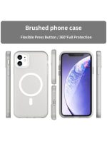 Drop-resistant, reinforced plastic back cover compatible with iPhone 11 - Clear - Image 2