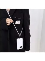 Neck and wrist strap to hold the phone. Fits all smartphones. Comes with a plastic piece to attach to the phone. - Image 3